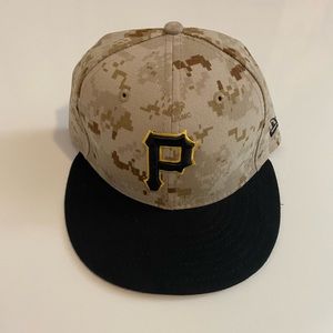 Pittsburgh Pirates MLB New Era Digital Camo Men’s Hat Flatbrim